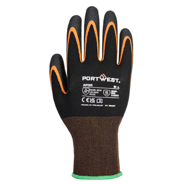 cayali Nitrile Double Palm Grip Gloves – 15N Resistance